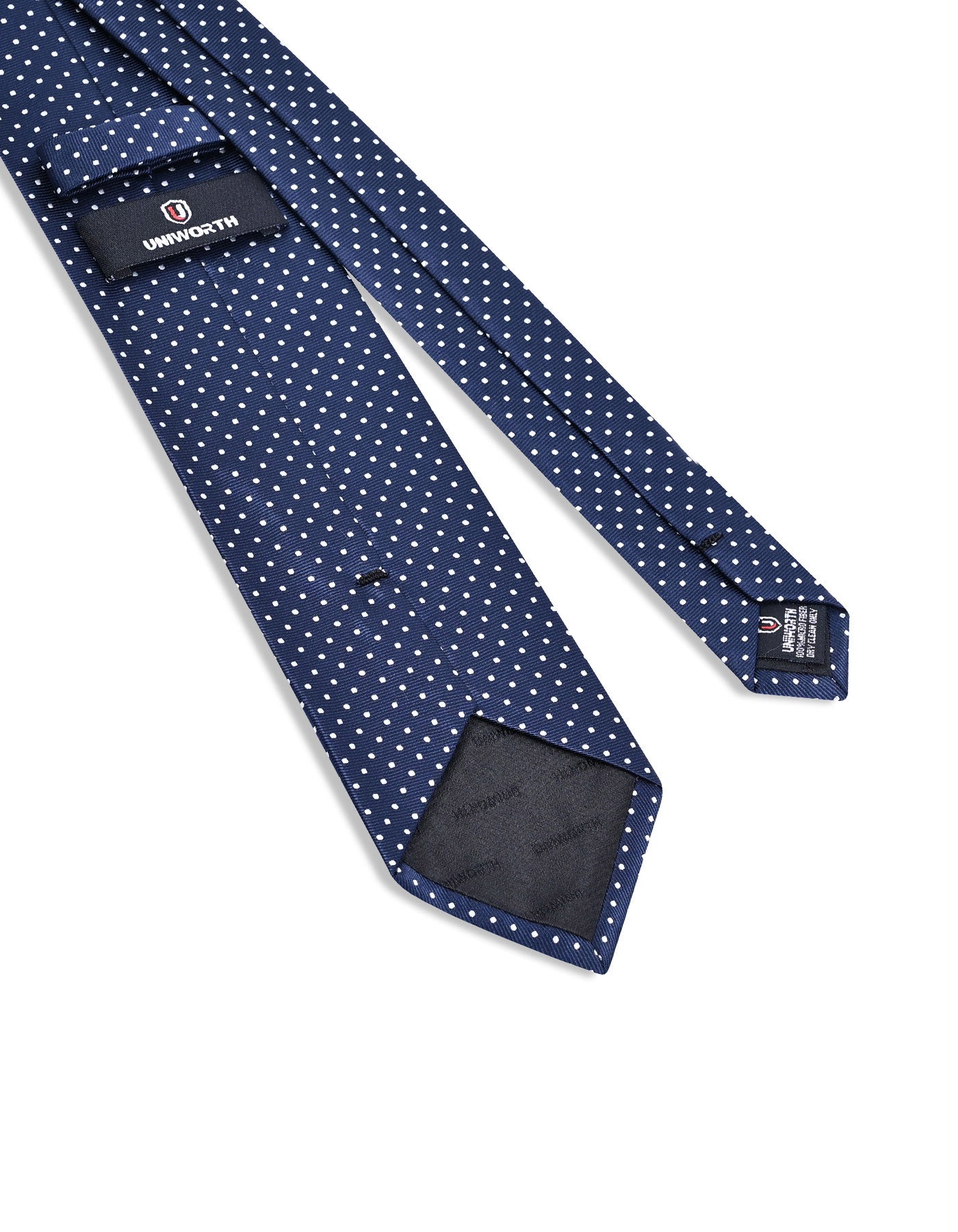 Navy Dotted Tie