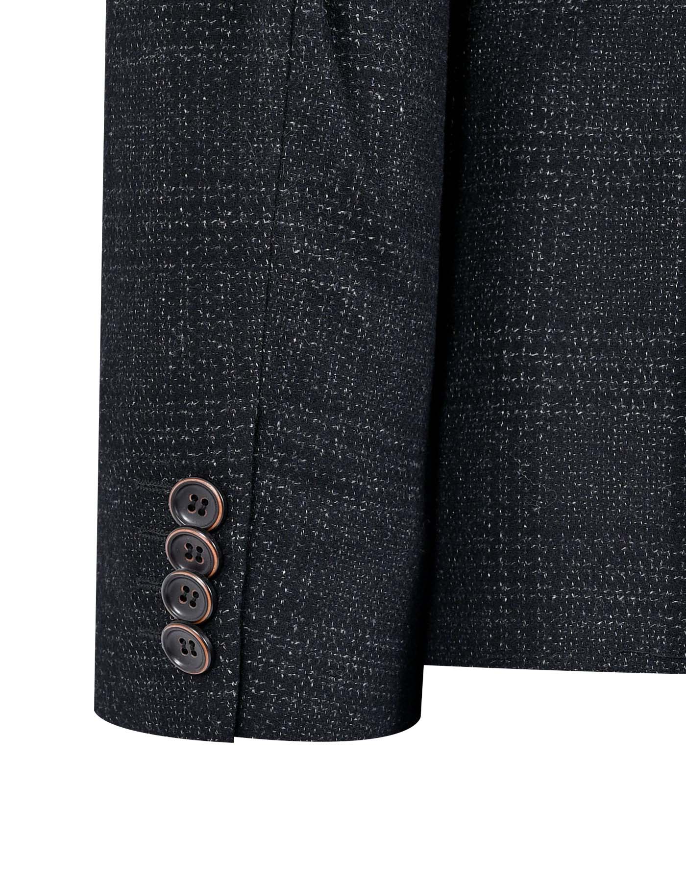 Black Tailored Smart Fit Coat CC2504-40