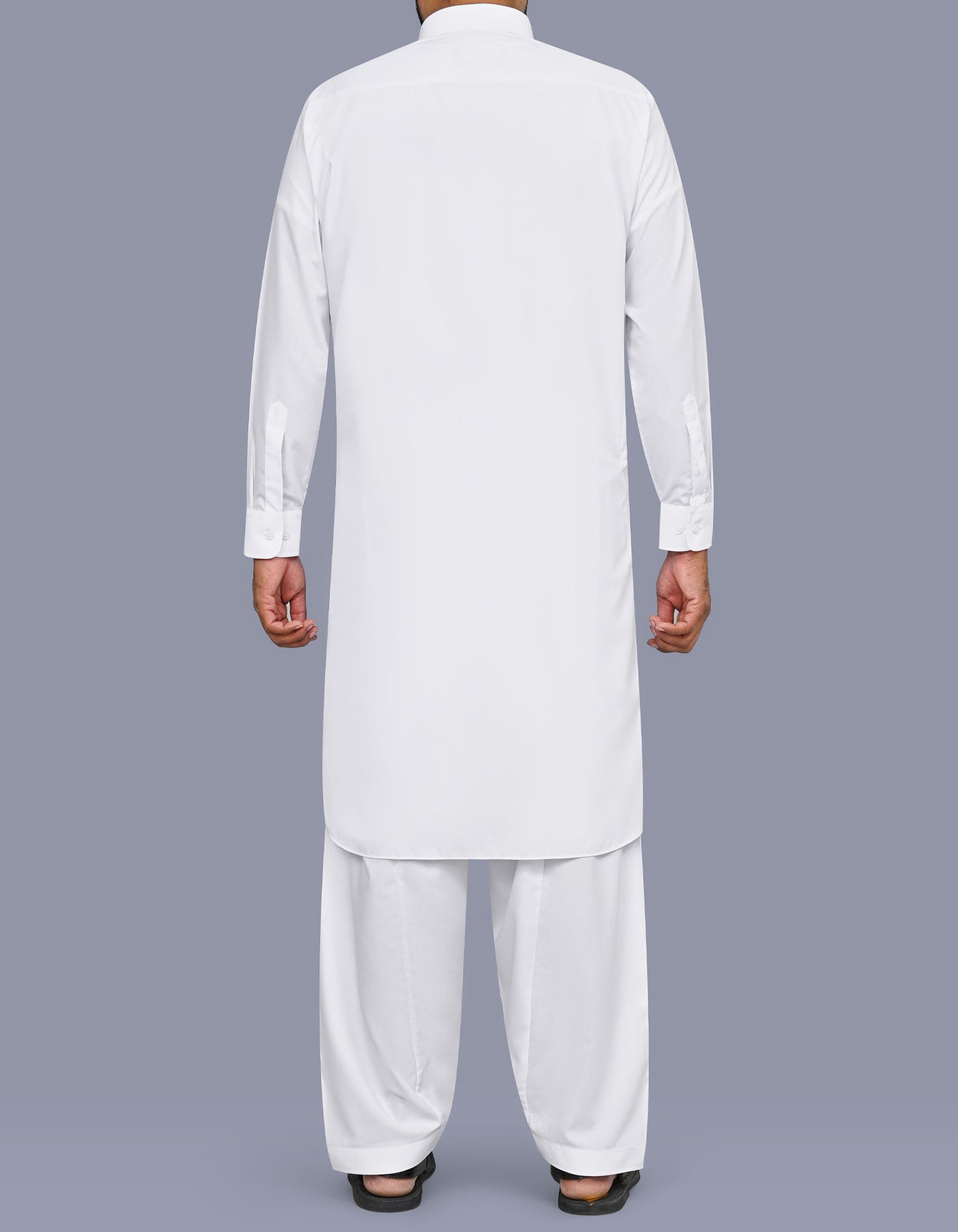 White Plain Kameez Shalwar KS26123R-L