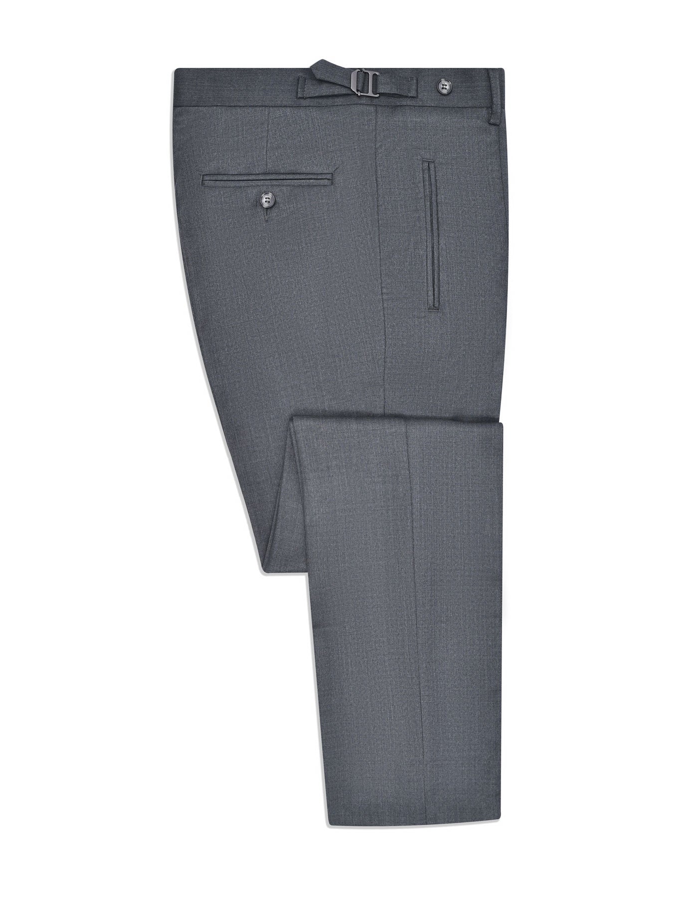 D Charcoal Plain Formal Trouser Classic Fit FT513C-34