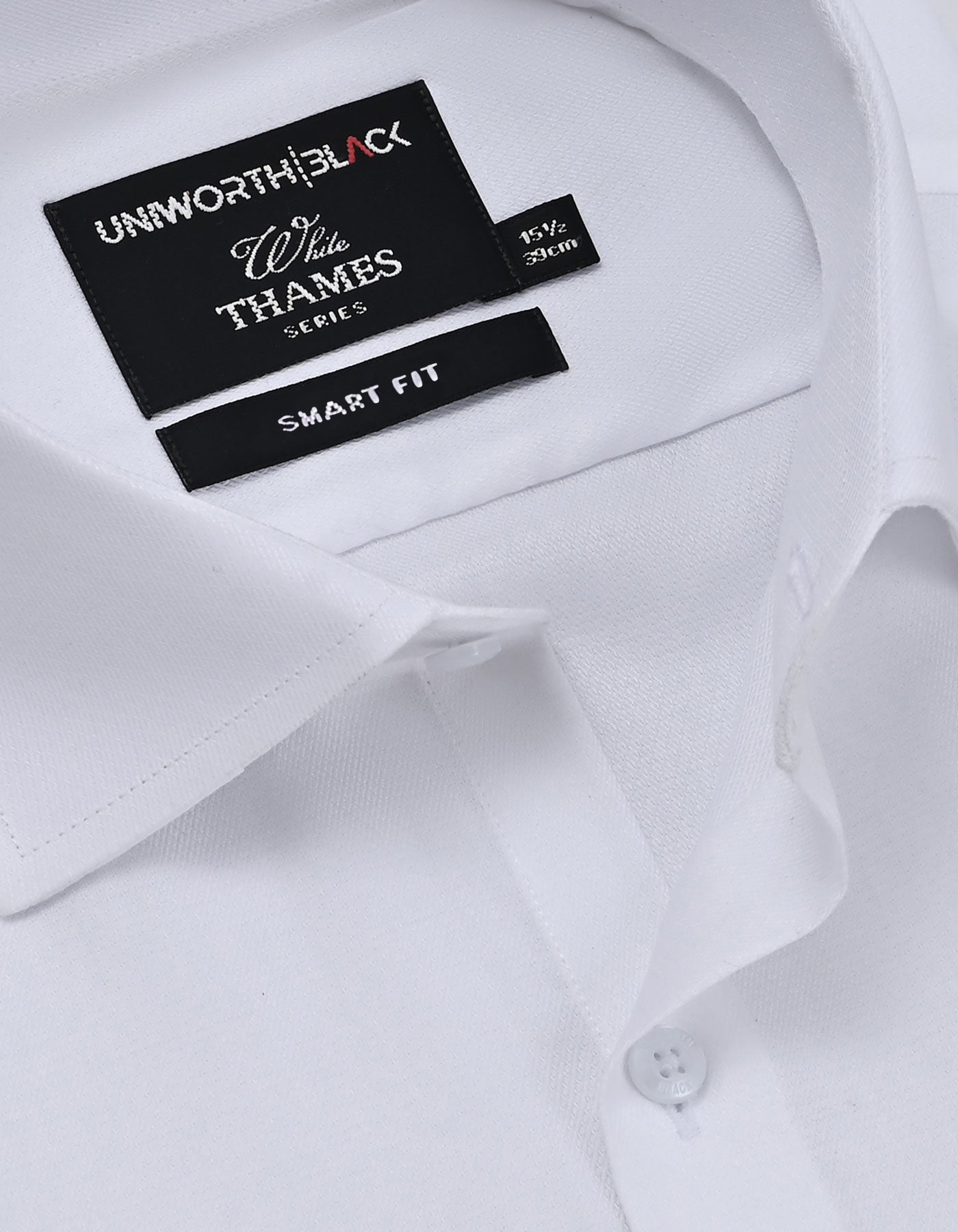 Self White Tailored Smart Fit Shirt FS20497SF-15