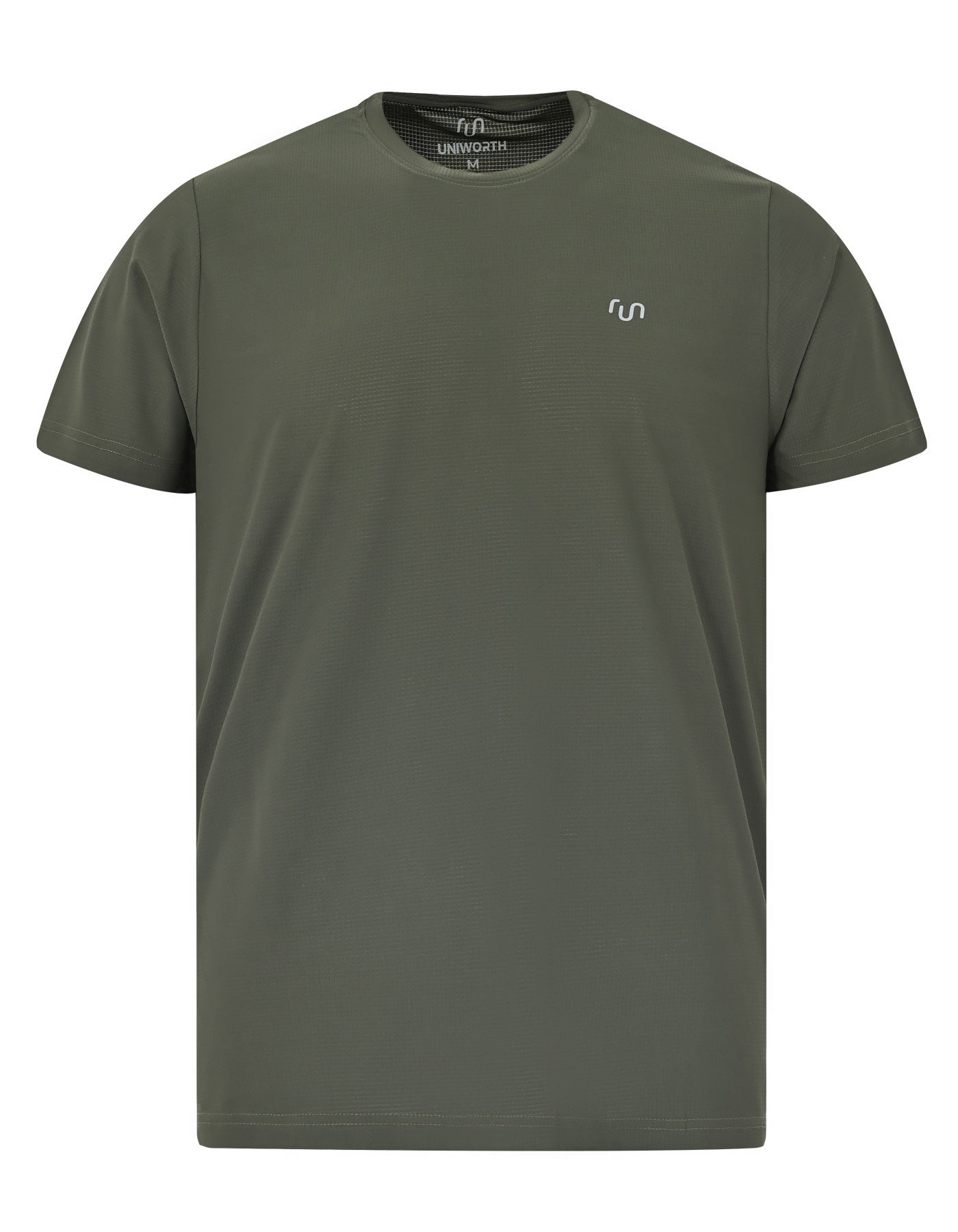 Olive Half Sleeves Gym Tee FGT2605-S