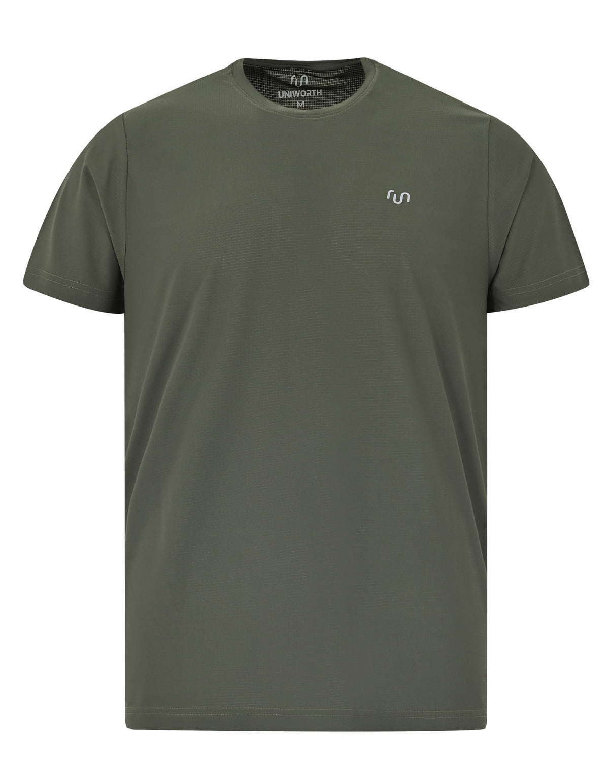 Olive Half Sleeves Gym Tee FGT2605-S