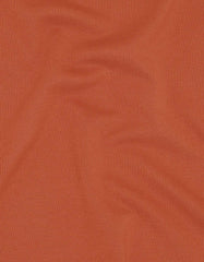 Rust Plain Pique Polo Shirt