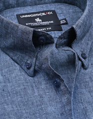 Plain Ash Grey Tailored Smart Fit Shirt FS2420-2SF-15