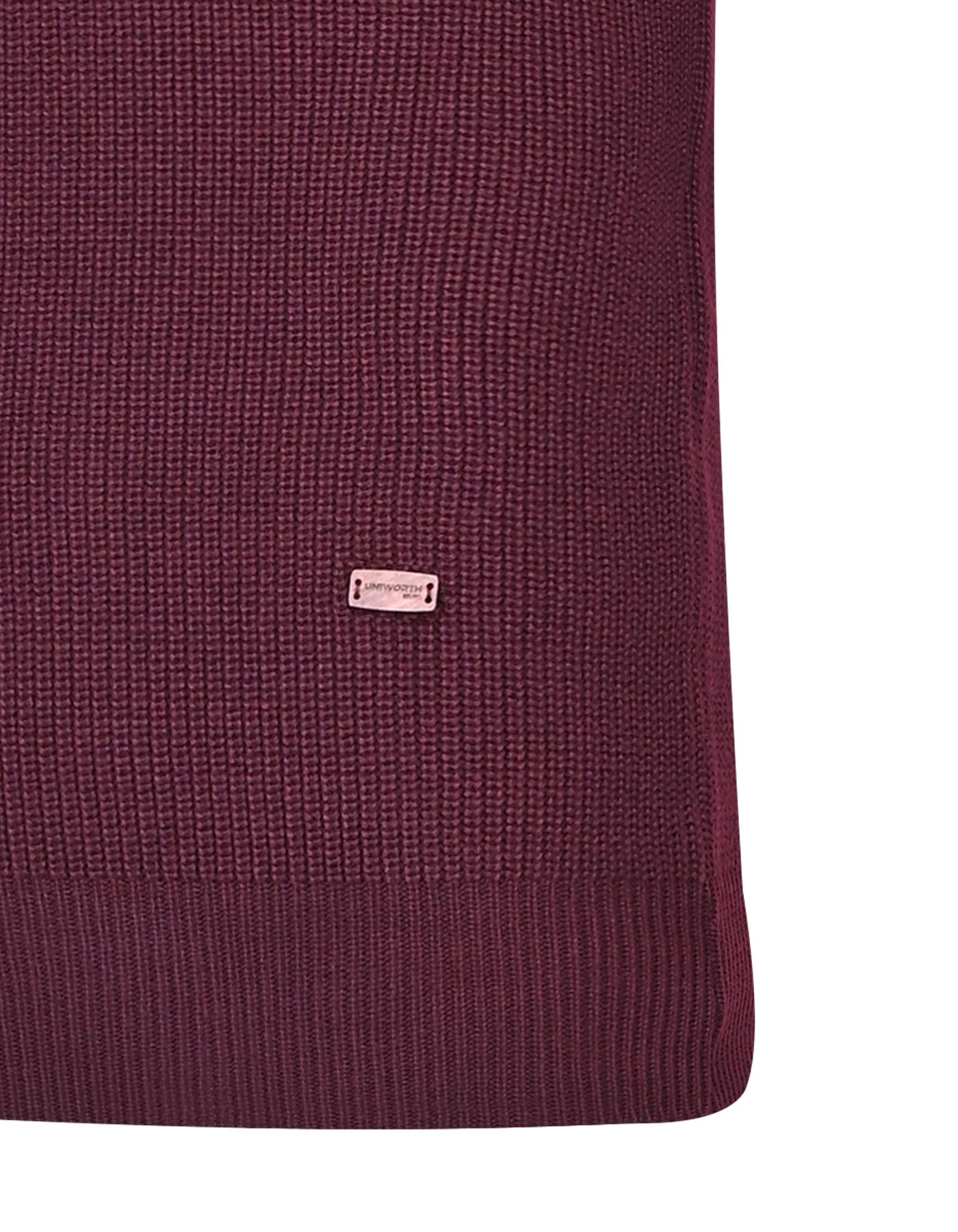 Maroon Plain Half Zipper SFA2511-2-XXL