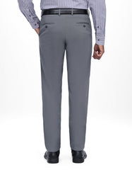 Grey Classic Fit Cotton Trouser FTC2531C-40