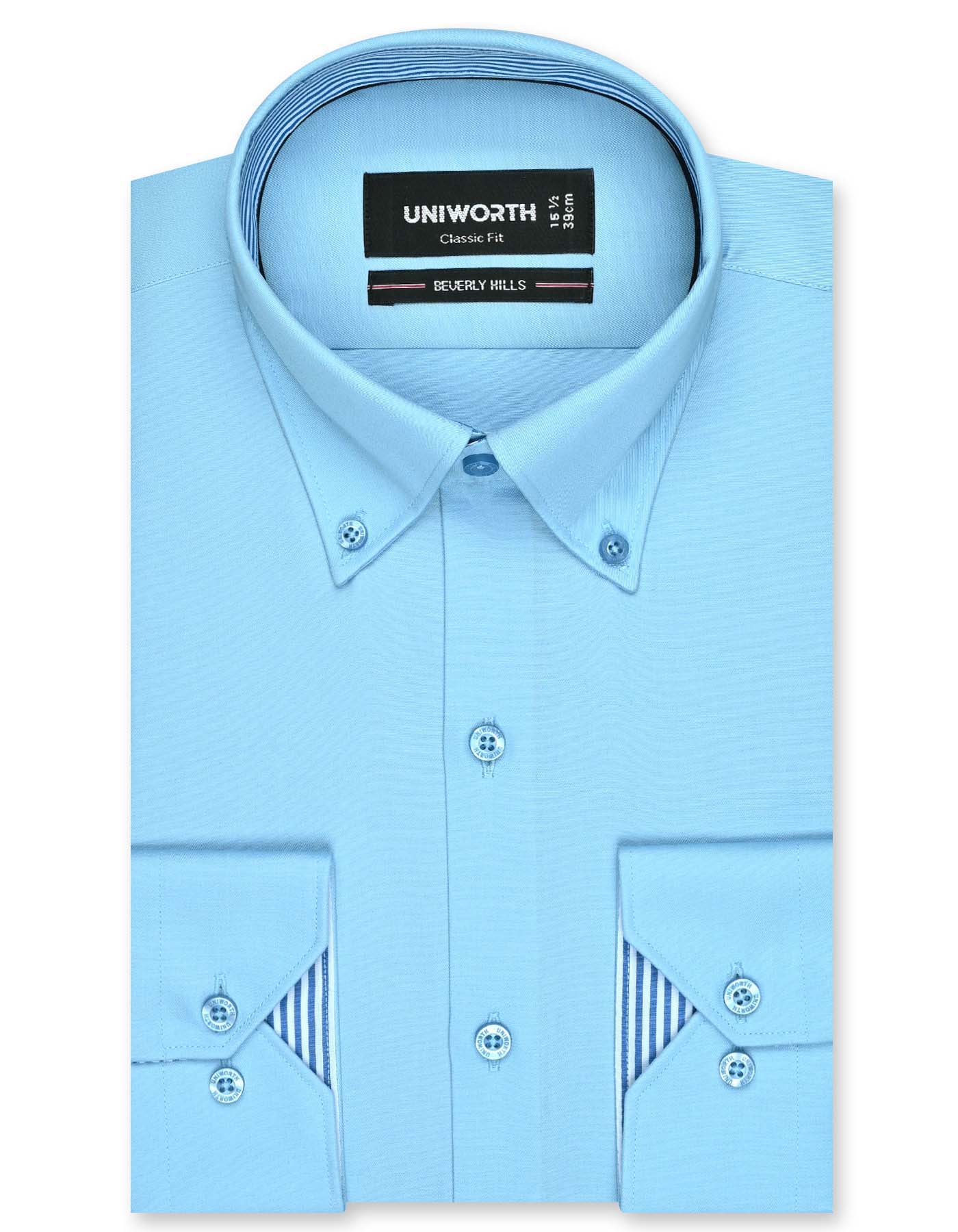 Plain Sky Classic Fit Shirt FS1408-2RF-14.5