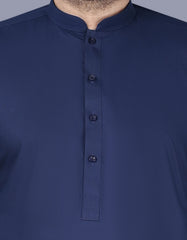 Navy Plain Kameez Shalwar KS2516-5S-S