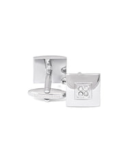 Silver Square Cufflink