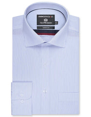 Stripe Navy Tailored Smart Fit Shirt FS2904-1SF-14.5