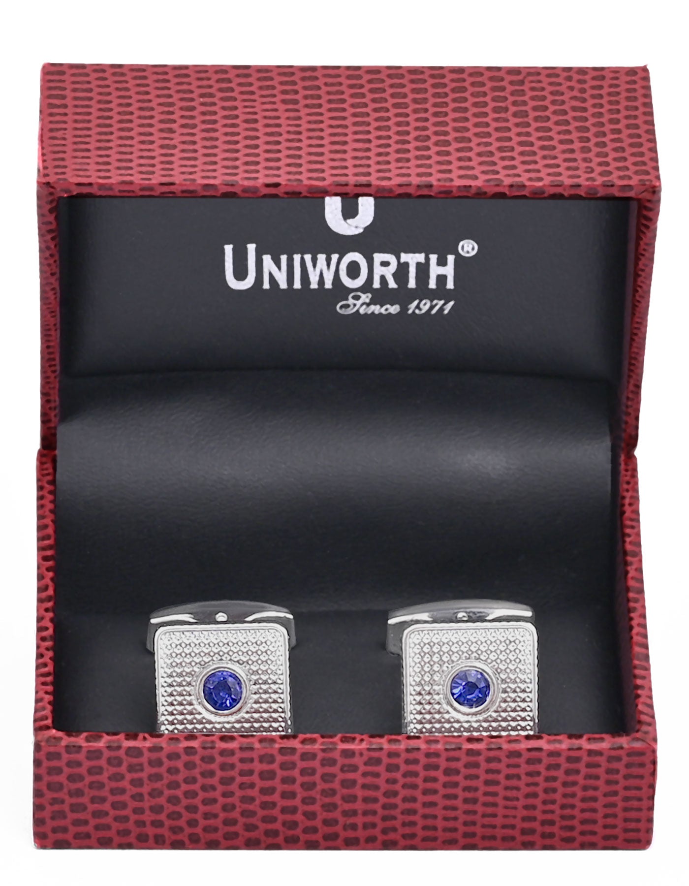 Blue Square Cufflink