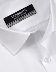 Self White Tailored Smart Fit Shirt FS1769SF-15