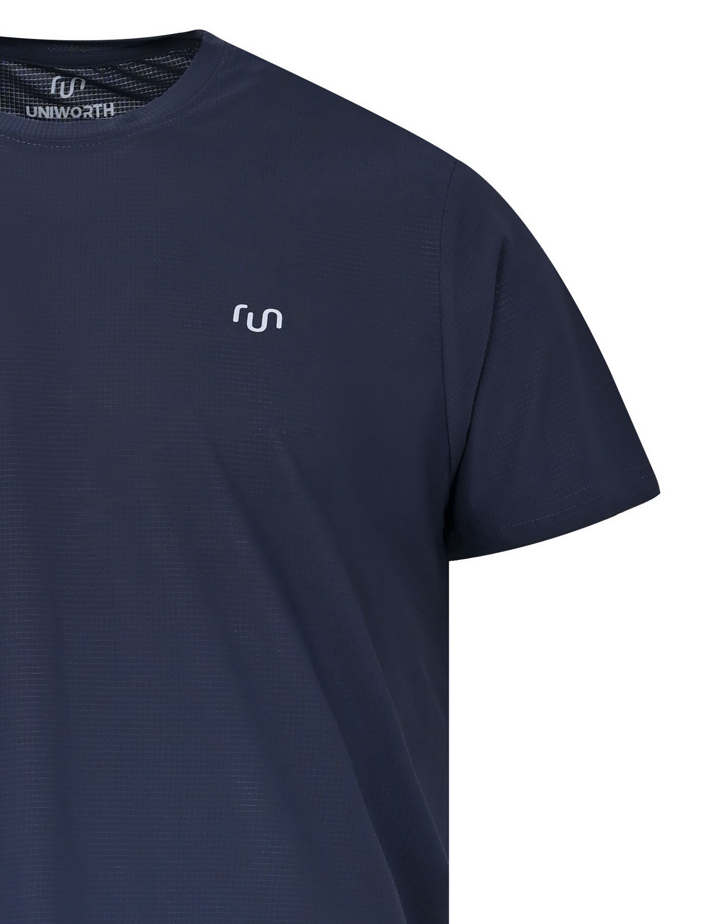 Navy Half Sleeves Gym Tee FGT2606-M
