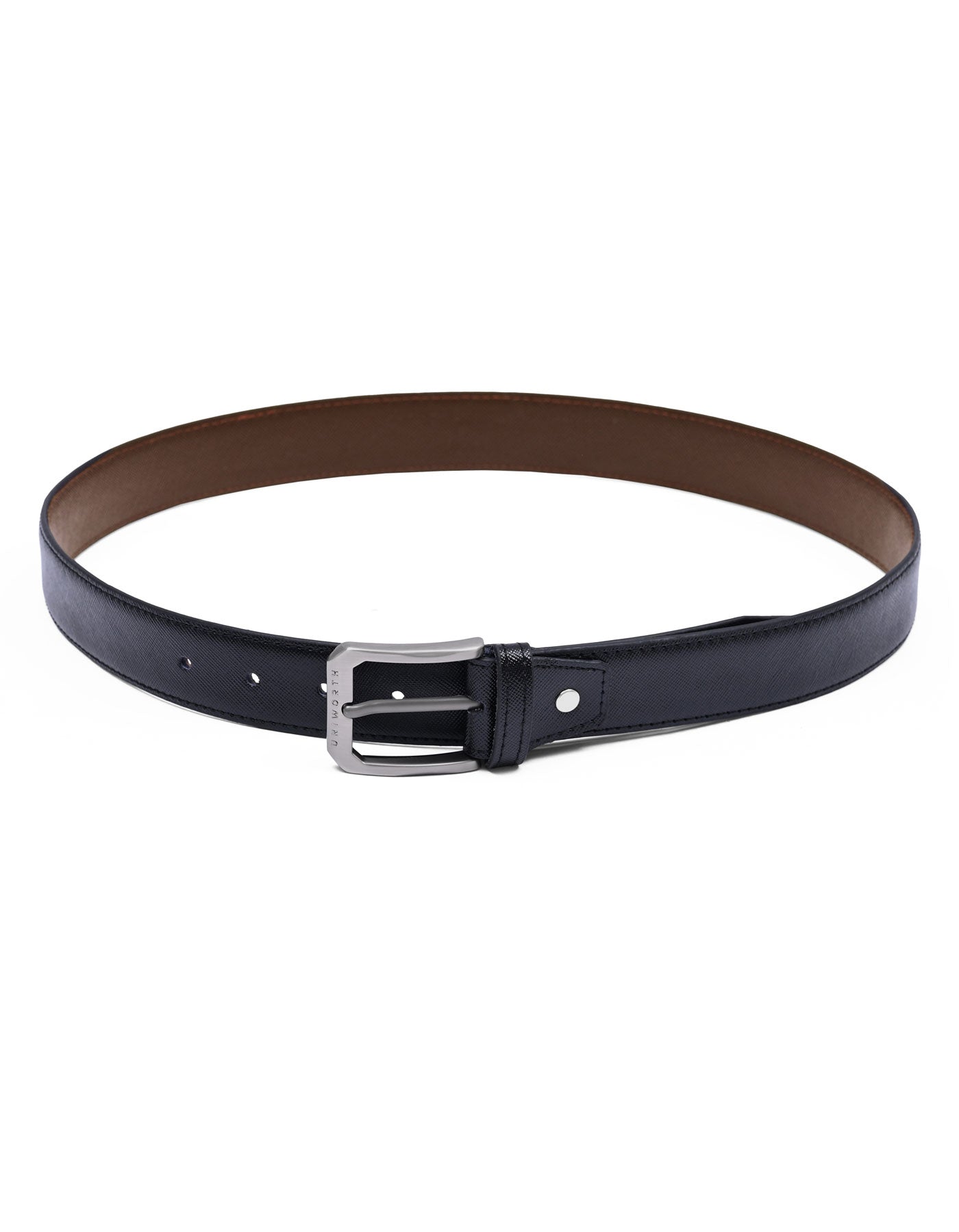 Formal Belt Pin Buckle Black BTF2507 Uniworth Single Side BTF2507-34