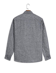 Plain Charcoal Classic Fit Shirt FS2419-3RF-16