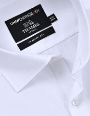 Self White Classic Fit Shirt FS20499RF-15