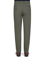 Olive Smart Fit Cotton Trouser FTC2525S-38