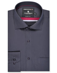 Plain Charcoal Classic Fit Shirt FS2358-2RF-14.5