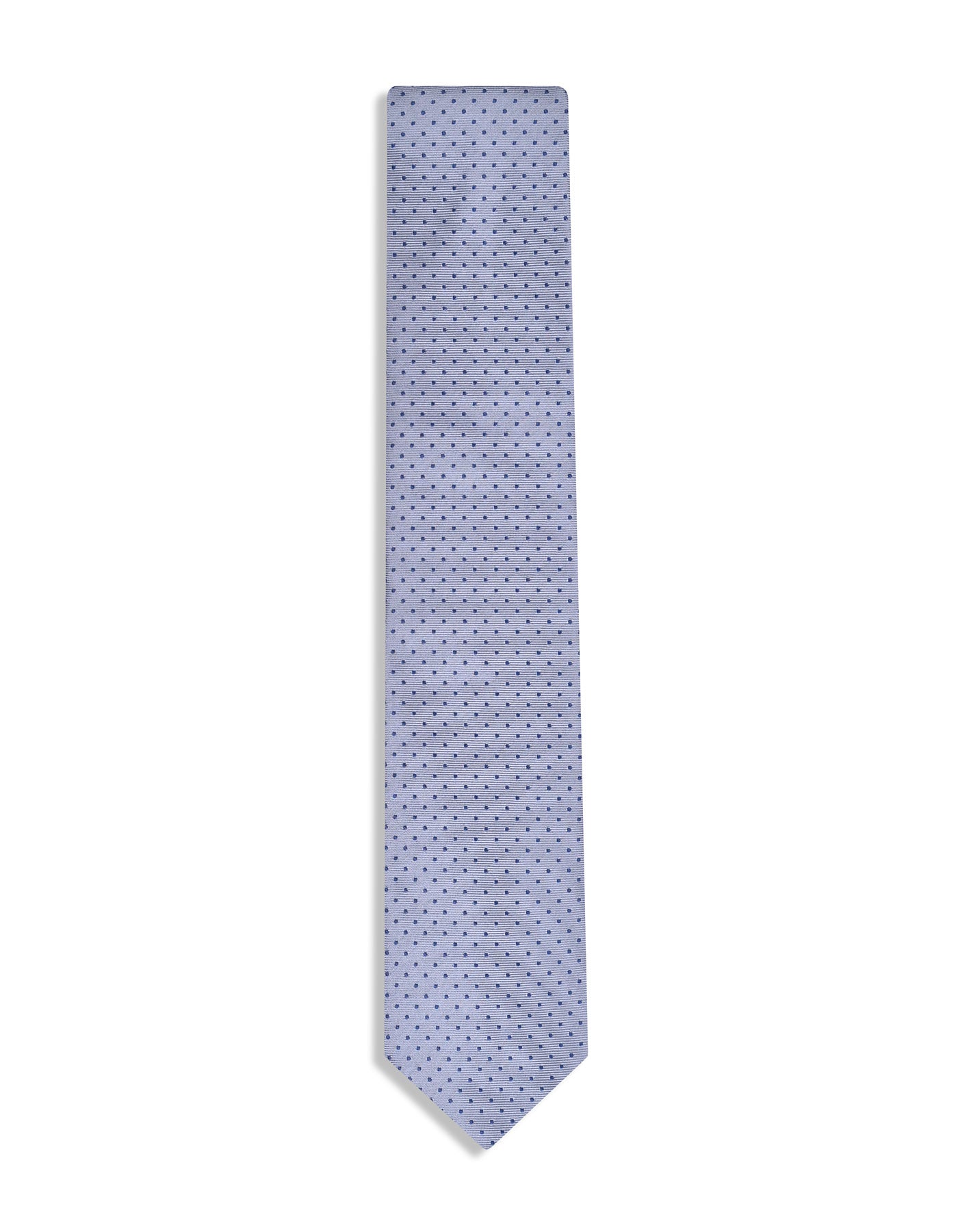 Grey Dotted Tie