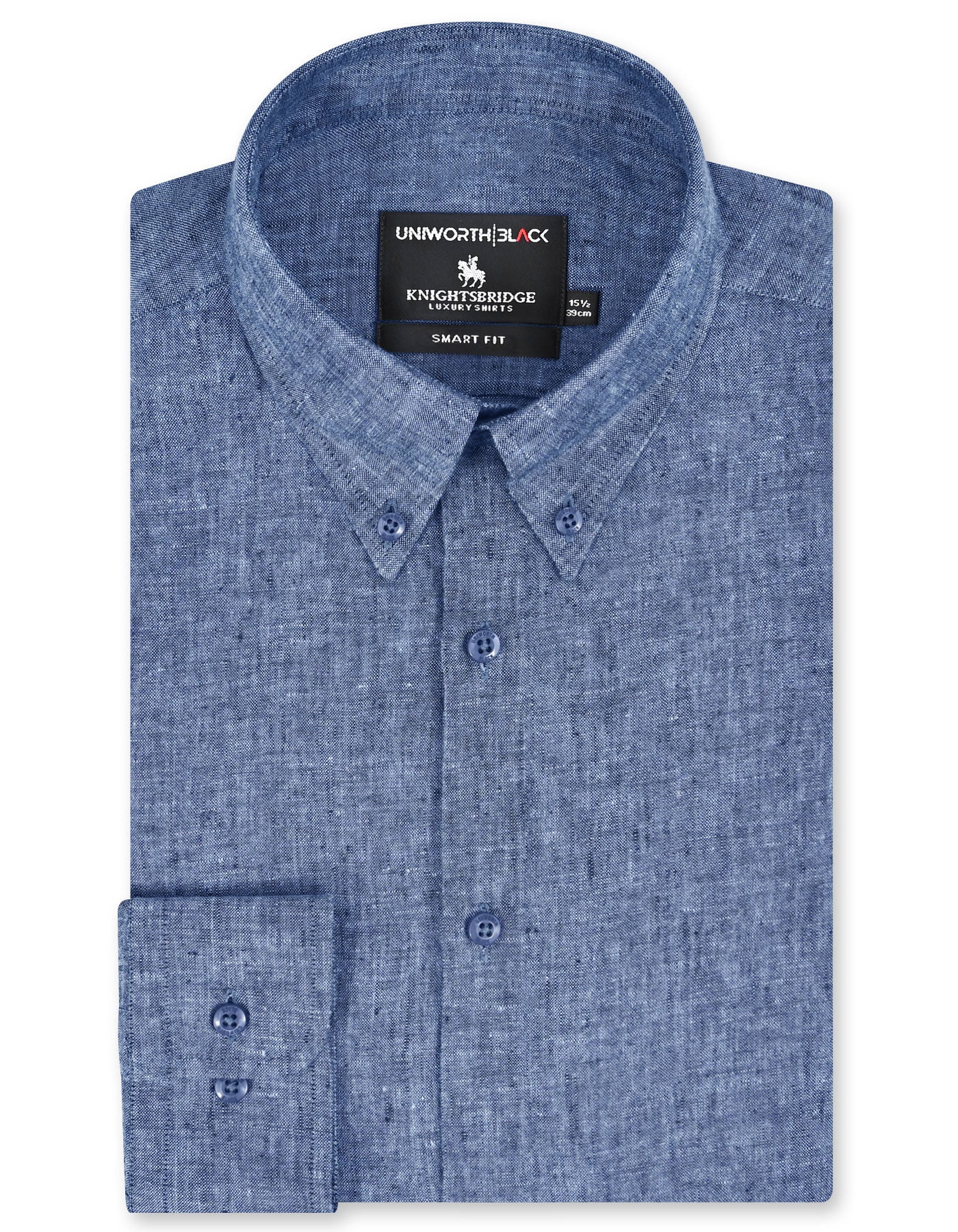 Plain Ash Grey Tailored Smart Fit Shirt FS2420-2SF-14.5