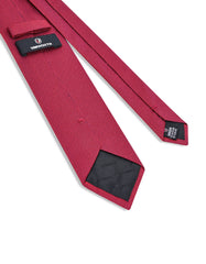 Red Geometric Tie