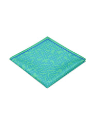 Sea Green Plain Pocket Square
