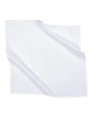 White Plain Pocket Square