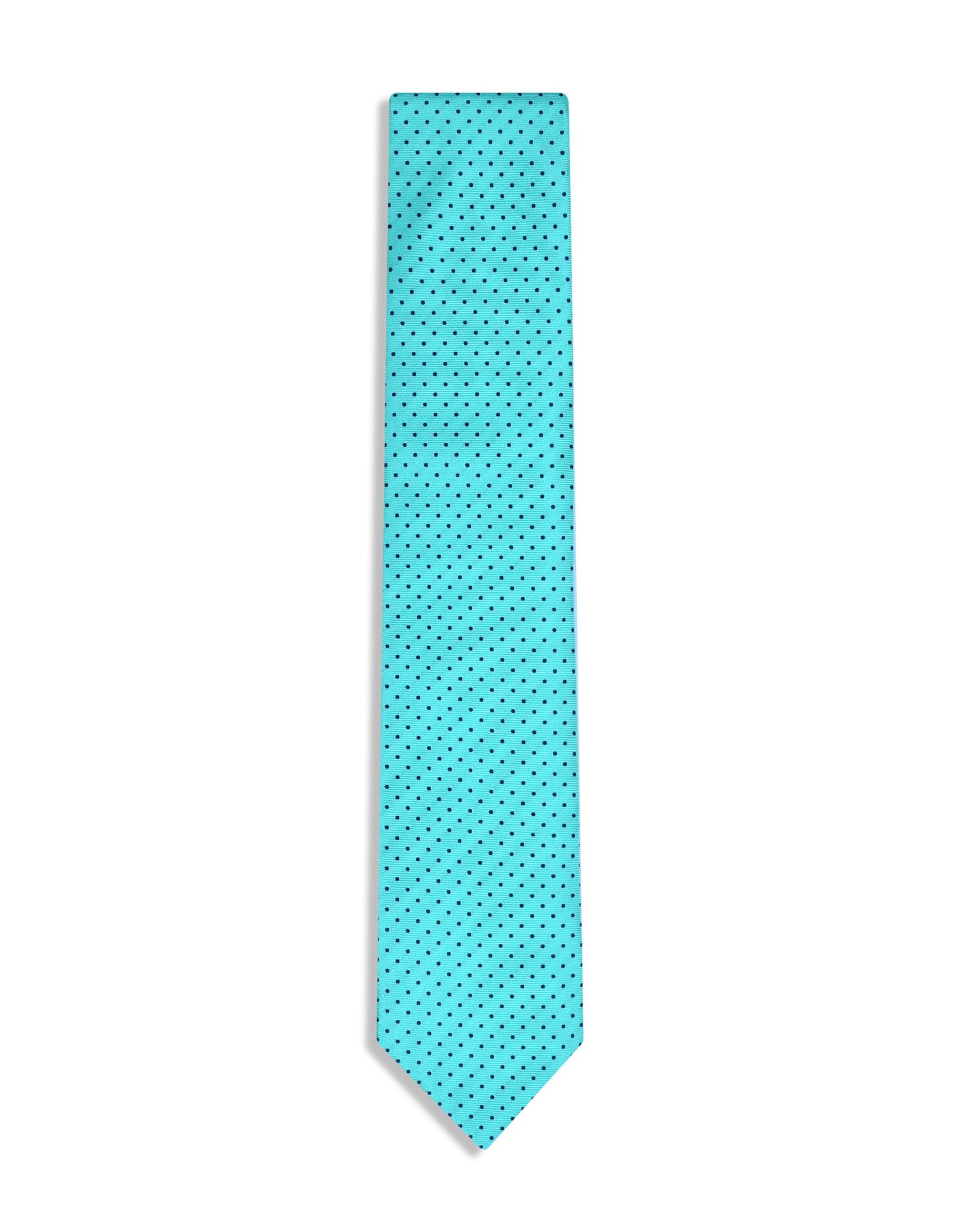 Turquoise Dotted Tie