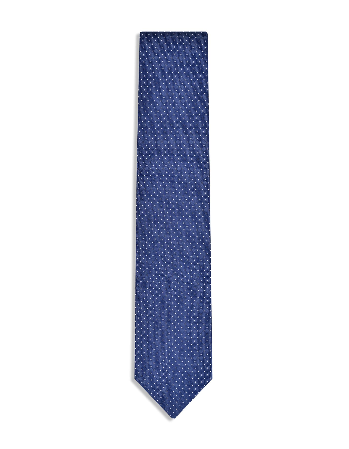 Blue Geometric Tie