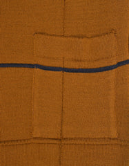 Brown Geometric Full Zipper STP2605-XL