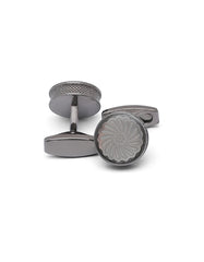 Black Geometric Cufflink