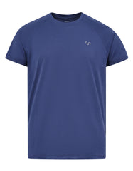 Navy Half Sleeves Gym Tee FGT2603-1-S