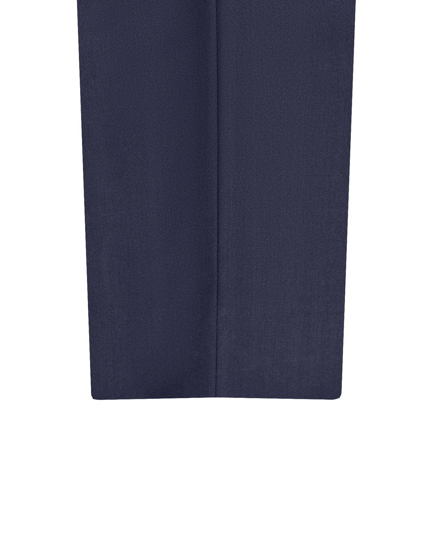 Navy Plain Formal Trouser Classic Fit FT2688C-34