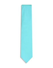 Turquoise Geometric Tie