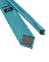 Ferozi Green Self Plain Tie