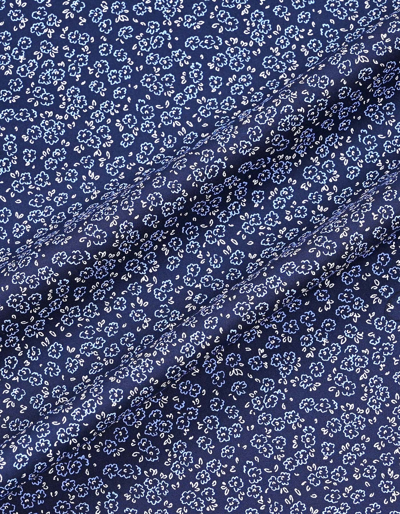 Printed Navy Classic Fit Shirt FS870-1RF-16
