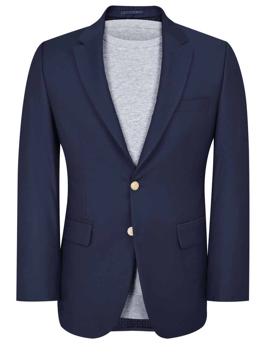 Coat Navy CC2519 Uniworth Blazer Single Breasted