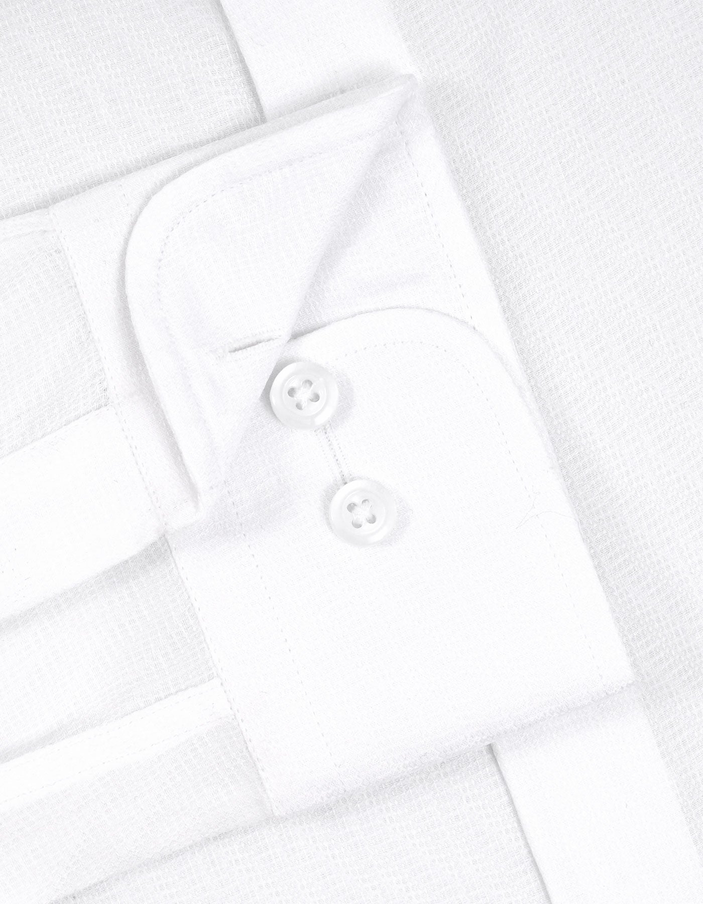 Self White Tailored Smart Fit Shirt FS1803-1SF-15.5