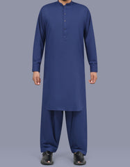 D Navy Plain Kameez Shalwar KS26106R-XS