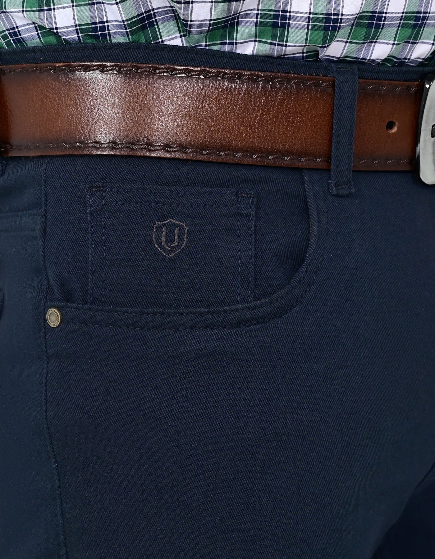 Navy Straight Fit  Denim DM2622-36