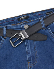 Formal Belt Premium Buckle Black BTP2506 Uniworth Double Side BTP2506-36