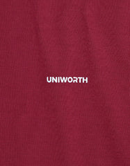 Plain Maroon TEE2604-XL