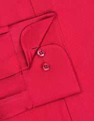 Plain Magenta Classic Fit Shirt FS2359-2RF-15.5
