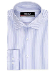 Stripe Navy Classic Fit Shirt FS2930-1RF-14.5