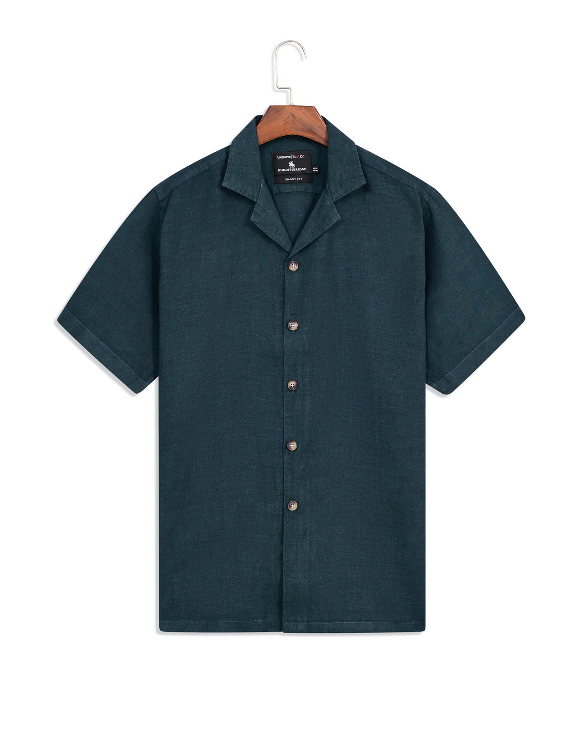 Plain Green Tailored Smart Fit Shirt FS2421SH-15
