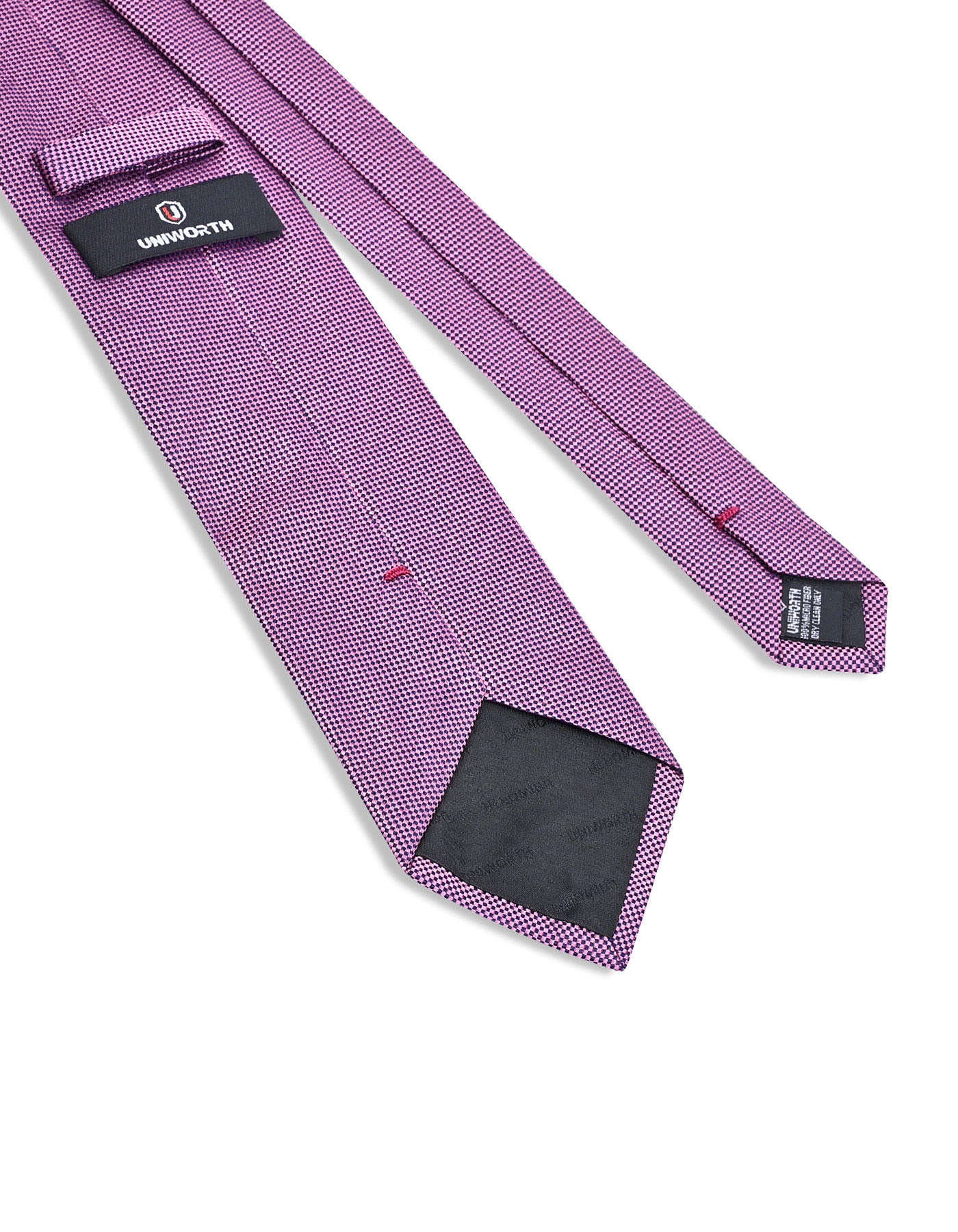 T Pink Geometric Tie