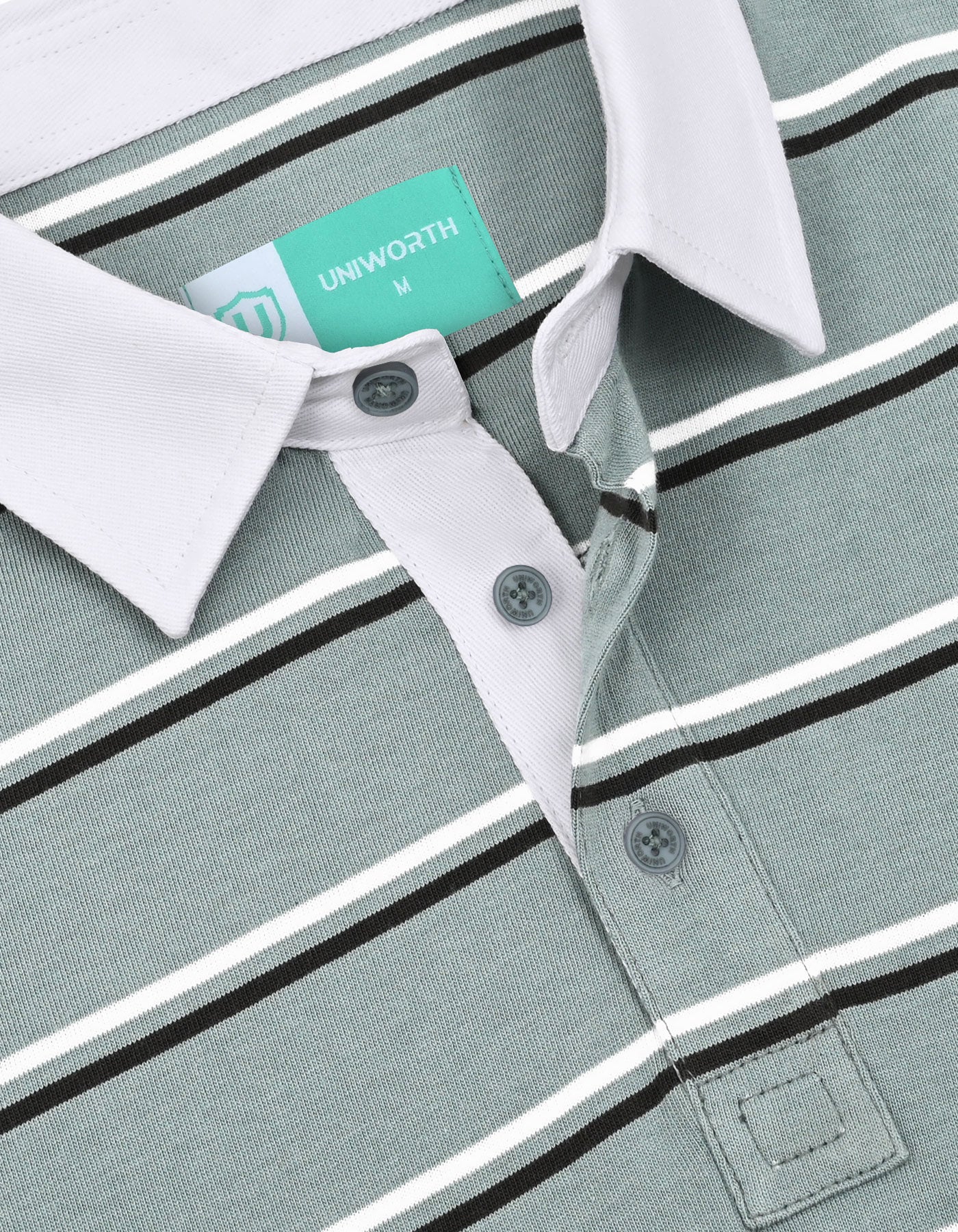 Stripe Aqua/Grey RP2609-L
