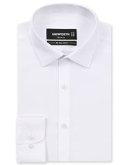 Self White Classic Fit Shirt FS20501RF-14.5