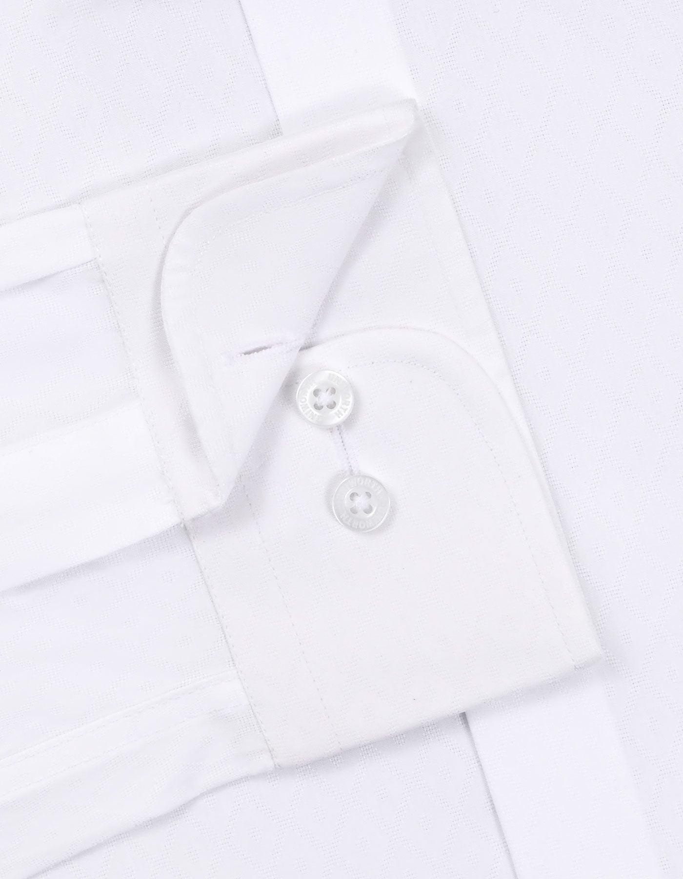 Self White Tailored Smart Fit Shirt FS20501SF-15.5